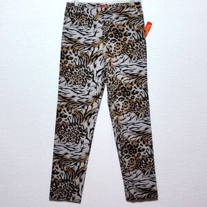 Krazy‎ Larry Leopard Print Leggings SIZE 6. #715